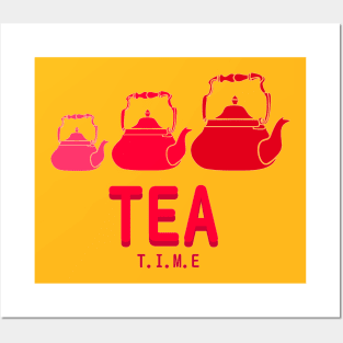 Tea time Posters and Art